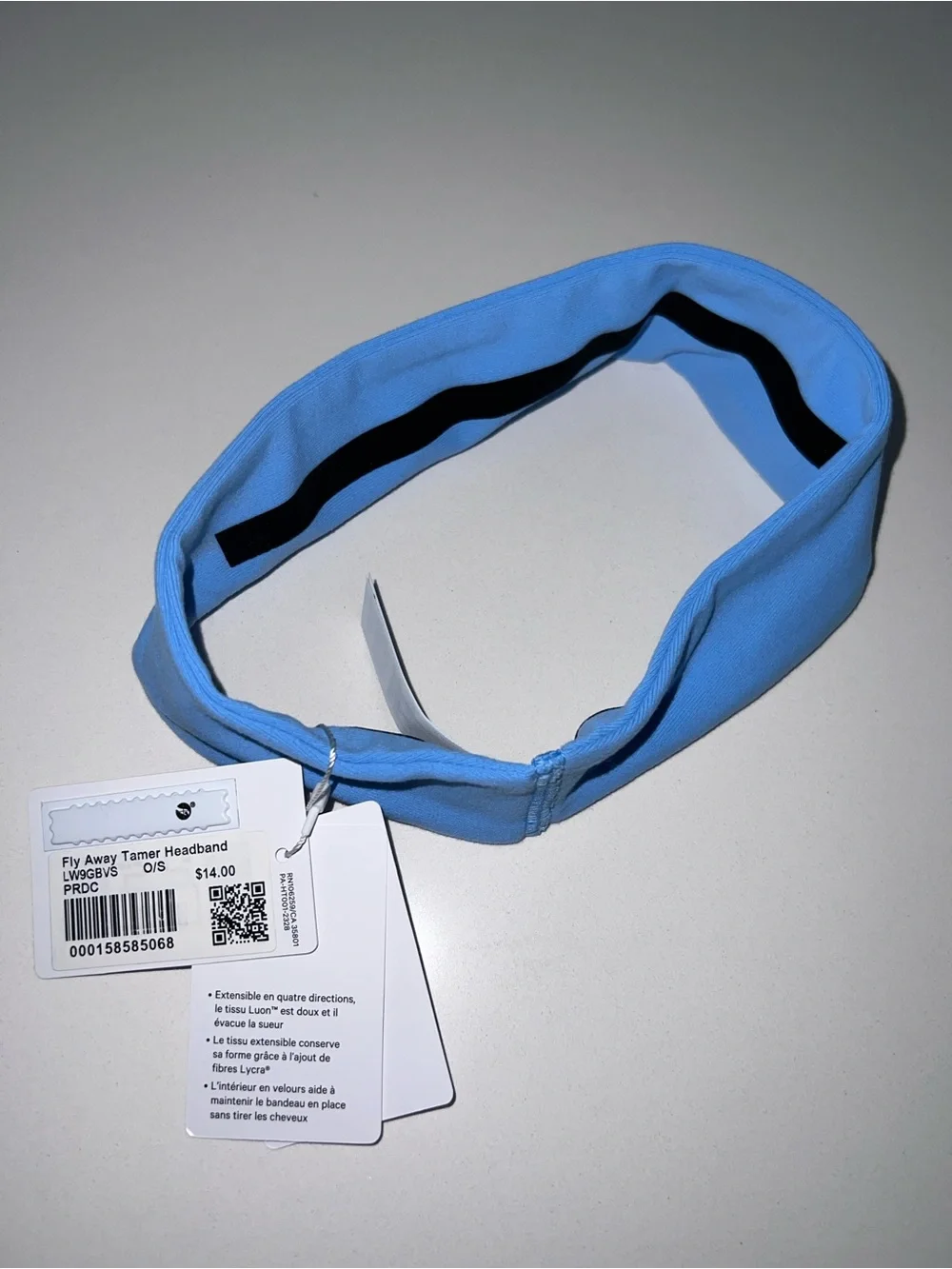 lululemon athletica Fly Away Tamer Headband in Proud Cloud (PRDC)